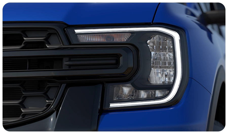 LED Headlights C-Clamp DTRL
